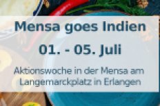 Mensa goes Indien - Aktionswoche