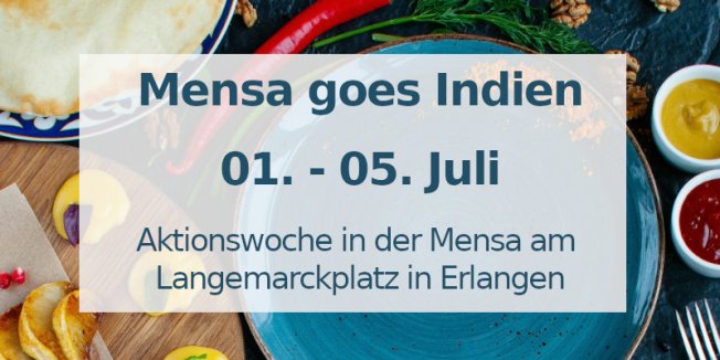 Mensa goes Indien - Aktionswoche